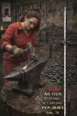 Arranque de escalera forjado 112/5