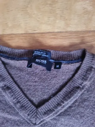 Jersey Hugo Boss niño marrón