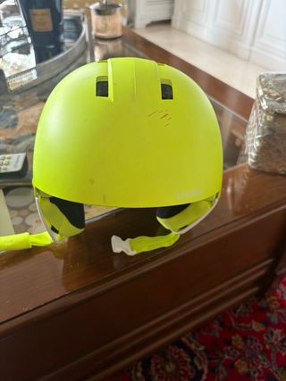 Casco Esquí Infantil H KD 500 FLUO