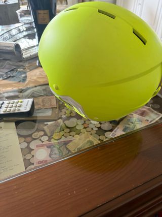 Casco Esquí Infantil H KD 500 FLUO