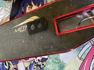 Base patinete scooter rojo