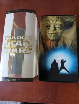 Trilogía Star Wars VHS Widescreen