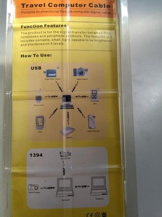 Kit Cables USB y Adaptadores Travel