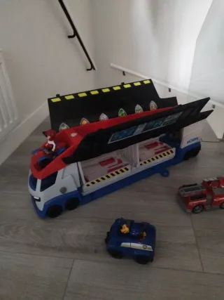 Camión Patrulla Canina con Chase y Marshall