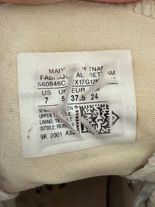 Converse blancas plataforma