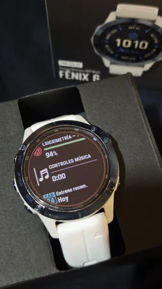 Garmin Fenix 6 Pro Solar Edición Mineral Blue