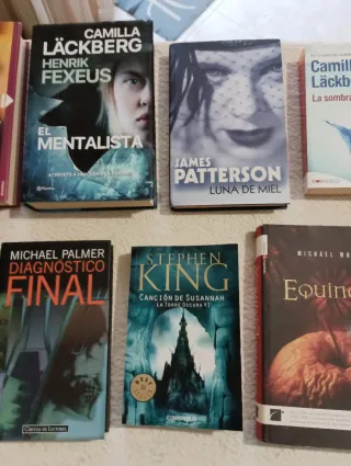 Novela negra, fantasía, Thriller.