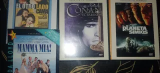 Películas DVD (Español) más de 15dvds. Cambios