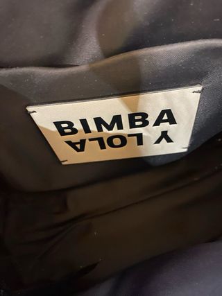 Bolso Bimba y Lola Negro Acolchado