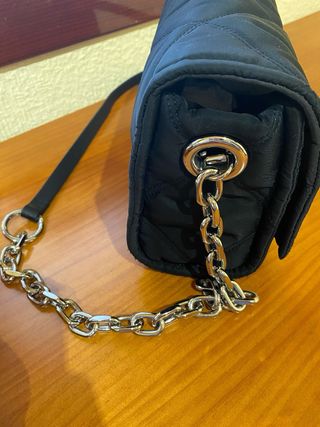 Bolso Bimba y Lola Negro Acolchado