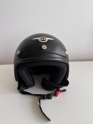 Casco Moto MT Jet Negro