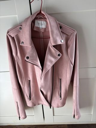 Cazadora Biker Rosa VILA