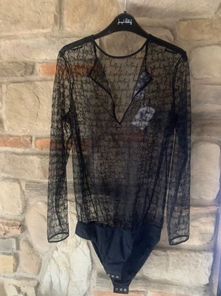 Body Walford trasparente nero taglia unica S m l