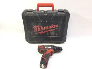 taladro a bateria milwaukee m12bpd