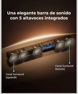 ULTIMEA 5.1ch Barra Sonido TV Poseidon M60