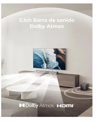 ULTIMEA 5.1ch Barra Sonido TV Poseidon M60