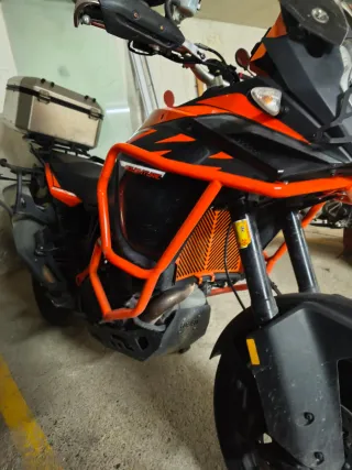 Defensas Completas Naranja KTM