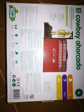 Juego de mesa El cowboy ahorcado