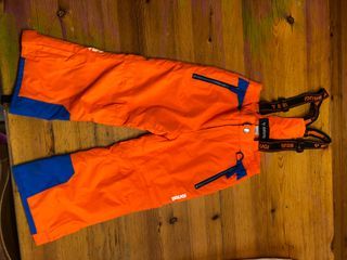 Pantaloni sci Bambini Brugi arancioni