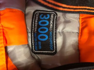 Pantaloni sci Bambini Brugi arancioni