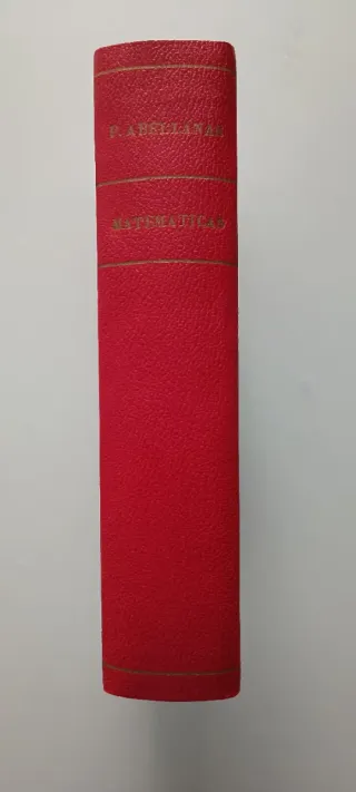 Libro Elementos de matemáticas. P. Abellanas
