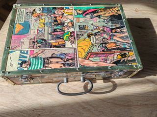 Maletín madera cómic Ranxerox