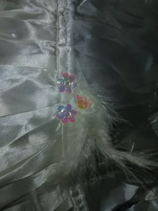 Disfraz blanco talla única