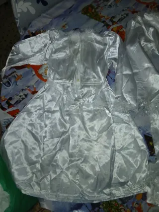 Disfraz blanco talla única