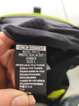 Peto protector moto/quad Alpinestars