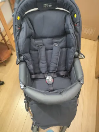 Carrito Bebecar Silla y Capazo