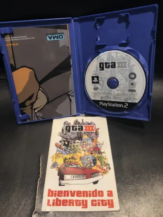 GTA III PS2 PAL España