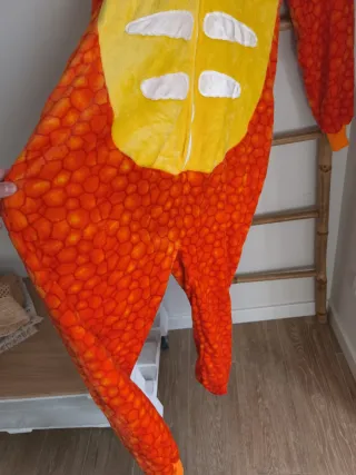 Disfraz Dinosaurio Naranja Talla Única