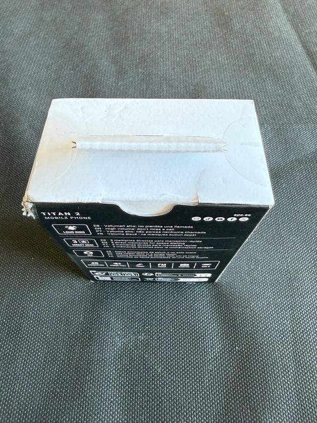 Telefono mobile SPC Titan 2 Cover 4G