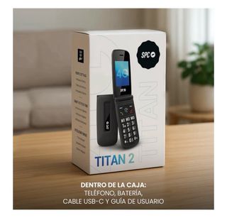 Teléfono móvil SPC Titan 2 Tapa 4G