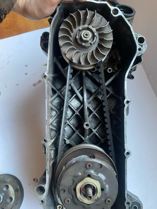 Motor horizontal top negro