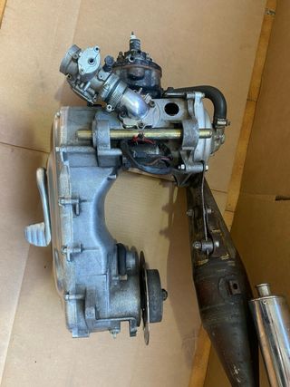 Motor horizontal top negro