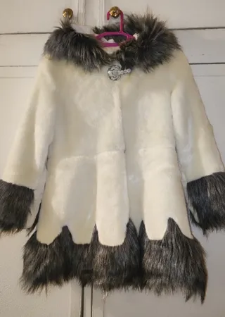 Elegante pelliccia vintage taglia M