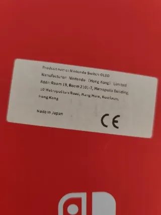 Nintendo Switch OLED Blanca y Negra