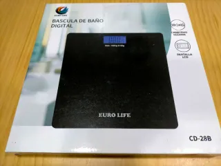 Báscula de Baño Digital Euro Life