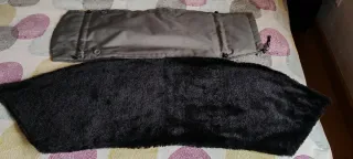 Abrigo Porteo/Embarazo Wallaby Wombat Gris/negro