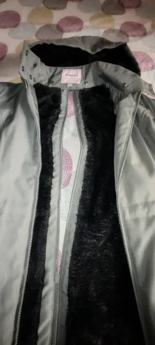 Abrigo Porteo/Embarazo Wallaby Wombat Gris/negro