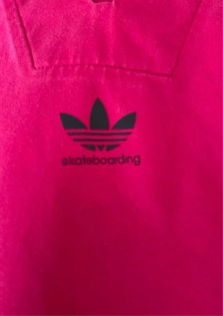 Camiseta Adidas Blondey Skateboarding Rosa