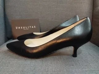 Zapatos de tacón negros Ursulitas
