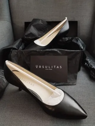 Zapatos de tacón negros Ursulitas
