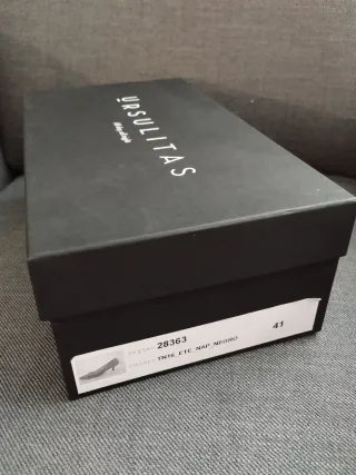 Zapatos de tacón negros Ursulitas