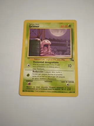 Carta Pokémon Grimer
