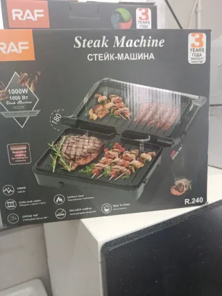 RAF Exprimidor, Extractor, Plancha