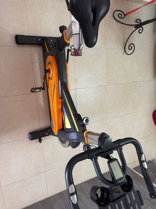 Bicicleta de Spinning Naranja