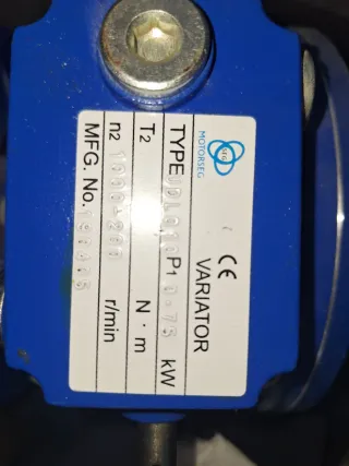 Motor eléctrico con reductora