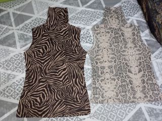 Lote 2 Camisetas Zara Mujer Talla M